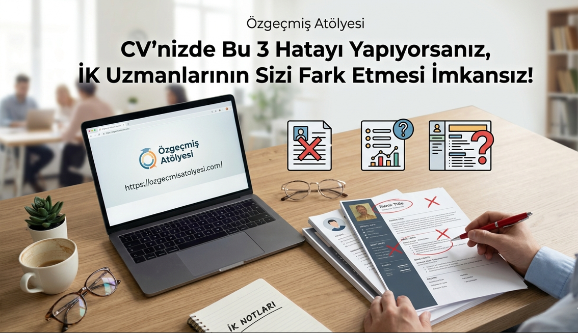 İlk 6 Saniyede Elenmenize Neden Olan 3 Büyük CV Hatası